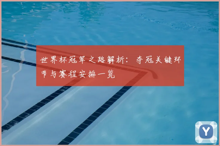 世界杯冠军之路解析：夺冠关键环节与赛程安排一览